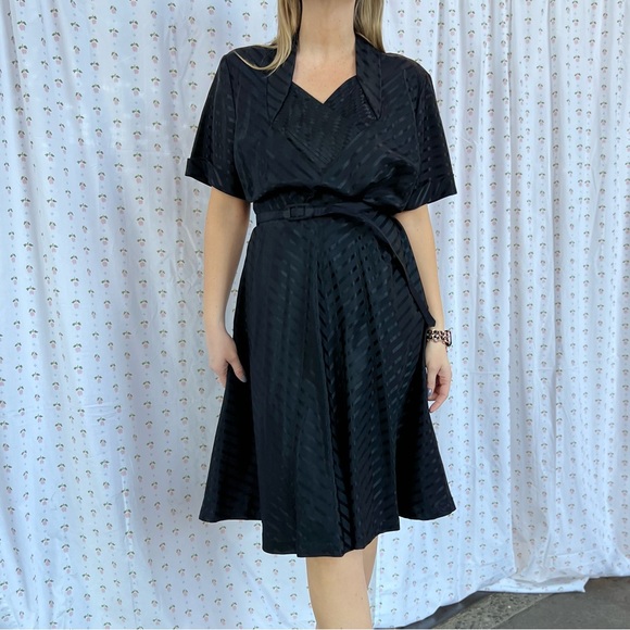 Vintage fit and flare dress 40s/50s - Picture 7 of 7